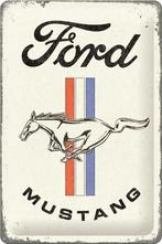 Ford Mustang logo horse relief reclamebord van metaal deco