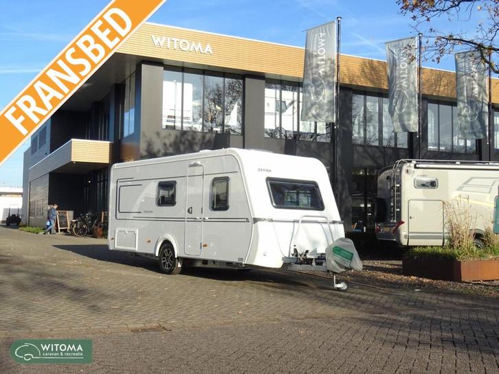 Eriba Novaline 485 50 jaar Witoma voordeel!, Caravans en Kamperen, Caravans, Bedrijf, tot en met 4, Rondzit, Eriba, Frans bed