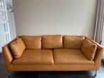 Ikea Stockholm driezitsbank cognac kleur, Huis en Inrichting, Gebruikt, Stijlvol, Driepersoons, Ophalen of Verzenden