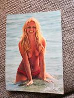 Bloot Vintage Ansichtkaart - Vrouw in Zee, Ophalen of Verzenden