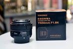 Yongnuo 50mm F1,8 voor Nikon., Nieuw, Ophalen of Verzenden, Standaardlens, Young