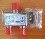 NIEUW 2 weg SPLITTER ESX-02 2-  5-1218 MHz, Ophalen of Verzenden, Nieuw, Minder dan 2 meter, Overige kabels