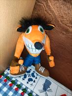 Crash Bandicoot knuffel 23 cm groot, Ophalen of Verzenden