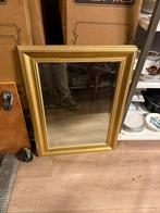 Spiegel goud met geslepenglas, Ophalen of Verzenden, Zo goed als nieuw