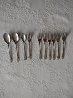 gero zilmeta 712 lepeltje/suikerscheppen/gebaksvorkjes(7), Antiek en Kunst, Antiek | Bestek, Ophalen of Verzenden