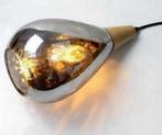Hanglamp druppel chroom chrome e27 waterdruppel NIEUW + hout, Huis en Inrichting, Lampen | Hanglampen, Nieuw, Ophalen of Verzenden