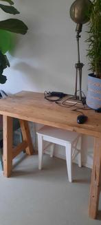 Houten Bureau - Ideaal voor Thuiswerken, Huis en Inrichting, Ophalen, Gebruikt, Bureau