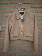 Nieuw beige camel blazer jasje maat S, Beige, Nieuw, Ophalen of Verzenden, Jasje