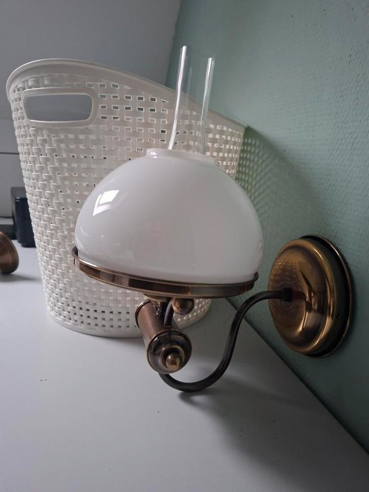 Oude Wandlamp - Grootmoeders Tijd, Huis en Inrichting, Lampen | Wandlampen, Ophalen