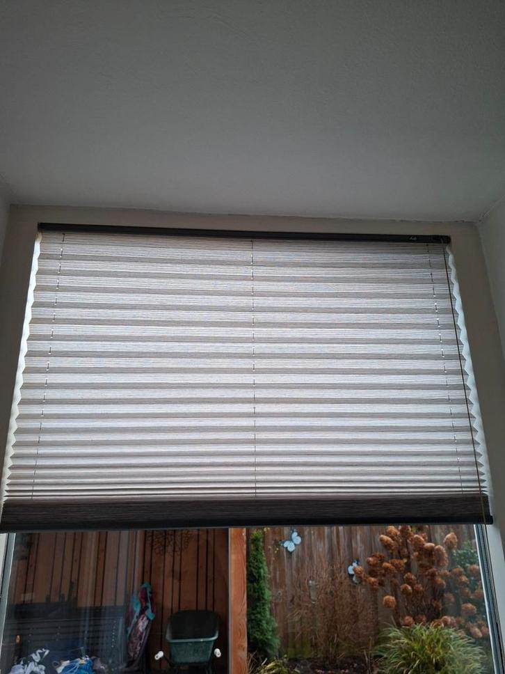 Luxaflex Plissé Gordijn, Huis en Inrichting, Stoffering | Gordijnen en Lamellen, Zo goed als nieuw, 150 tot 200 cm, 50 tot 100 cm