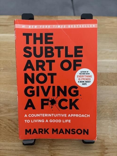 The Subtle Art of Not Giving a F*ck, Boeken, Advies, Hulp en Training, Zo goed als nieuw, Ophalen of Verzenden