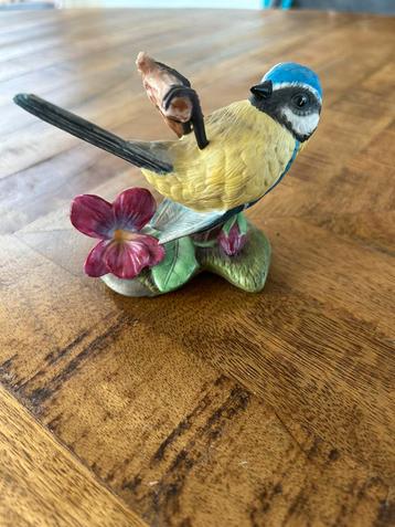 Porseleinen vogel (Bleu Tit) van Franklin Mint beschikbaar voor biedingen