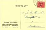 Maison Moderne, Breskens - 07.1957 - briefkaart, Ophalen of Verzenden, Briefkaart