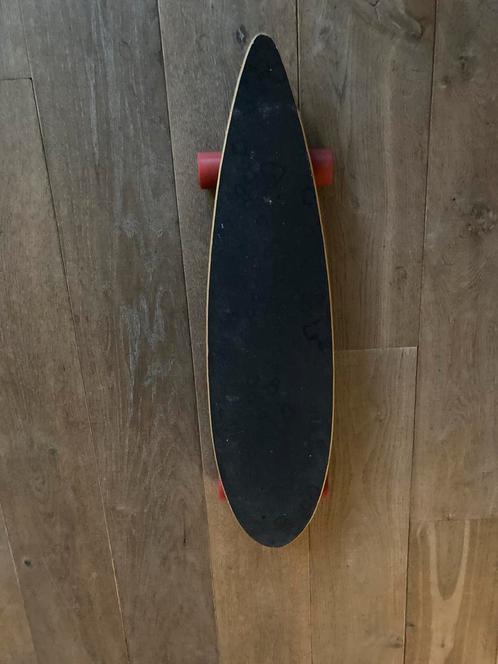 Long board black dragon, Sport en Fitness, Skateboarden, Gebruikt, Skateboard, Longboard, Ophalen of Verzenden