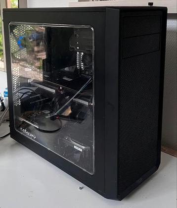 Game PC i5-9400|16GB DDR4|500GB SSD|230GB HDD|Windows 11 Pro beschikbaar voor biedingen