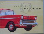 folder Vauxhall Victor, Boeken, Auto's | Folders en Tijdschriften, Ophalen of Verzenden, Gelezen, Overige merken