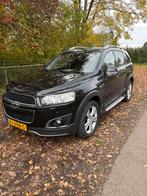 Chevrolet Captiva 2014, Auto's, Euro 5, Zwart, 4 cilinders, Leder
