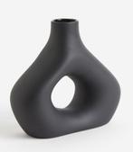 Nieuw in doos H&M Home vaas, Overige materialen, Zwart, Nieuw, Ophalen of Verzenden