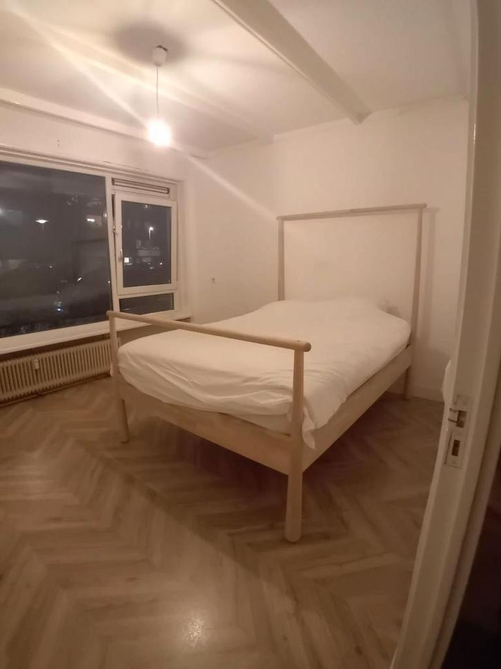 Gjora tweepersoonsbed 140x200 met matras en lattenbodem, Huis en Inrichting, Slaapkamer | Bedden, Gebruikt, Tweepersoons, 140 cm