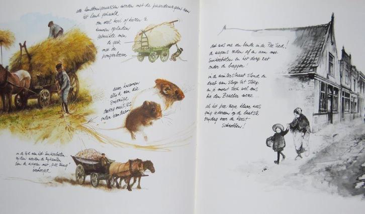 Boek Rien Poortvliet: Langs het tuinpad van mijn vaderen, Boeken, Kunst en Cultuur | Beeldend, Zo goed als nieuw, Schilder- en Tekenkunst