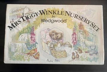 Wedgwood (Peter Rabbit) mrs tiggy-winkle nursery set beschikbaar voor biedingen