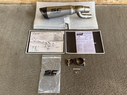 SC Project S1 titanium uitlaat demper BMW S1000RR 2017 2018, Motoren, Onderdelen | BMW, Gebruikt, Verzenden