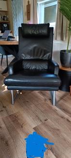 2 fauteuils Rolf Benz, Huis en Inrichting, Fauteuils, Ophalen, Minder dan 75 cm, Leer, Zo goed als nieuw
