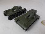 1958 Dinky Toys 80A + 80C CHAR AMX +EBR PANHARD (Opknappers), Hobby en Vrije tijd, Modelauto's | 1:43, Ophalen of Verzenden, Gebruikt