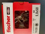 8 dozen Fisher FPF-ST 5,0 x 50 A2P 50 - TX20, Ophalen, Nieuw, IJzer