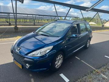 Peugeot 307 1.6 16V XR Break 2005 Blauw beschikbaar voor biedingen