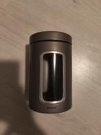 Brabantia voorraadbus met venster |, Verzamelen, Spaarpotten, Ophalen of Verzenden, Zo goed als nieuw, Metaal of Blik, Overige thema's