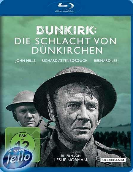 Blu-ray: Dunkirk (1958 John Mills, Richard Attenborough) DE, Cd's en Dvd's, Blu-ray, Nieuw in verpakking, Actie, Ophalen of Verzenden