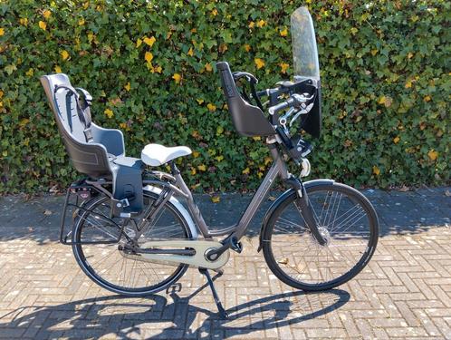 Sparta Amazone 4 life, moederfiets met 2 zitjes, Fietsen en Brommers, Fietsen | Dames | Moederfietsen, Gebruikt, Sparta, 50 tot 53 cm