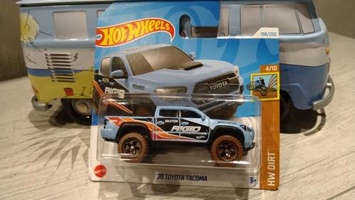 Hotwheels Toyota Tacoma Pickup 2020 1:64 nieuw blue, Hobby en Vrije tijd, Modelauto's | Overige schalen, Nieuw, Auto, Ophalen of Verzenden