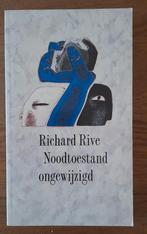 Richard Rive - Noodtoestand ongewijzigd, Ophalen of Verzenden, Gelezen, Richard Rive