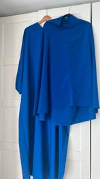 Ghimaar &abaya set koningsblauw maat l/xl, Kleding | Dames, Ophalen of Verzenden, Zo goed als nieuw, Maat 42/44 (L), Onder de knie