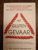 Het Gluten Gevaar - David Perlmutter, Boeken, Verzenden, Zo goed als nieuw, Overige onderwerpen, David Perlmutter