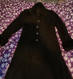Lange dames gothic jas trenchcoat nepbont vintage, Kleding | Dames, Jassen | Winter, Zo goed als nieuw, Ophalen