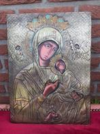 grote ikoon, Maria met kind, Ophalen of Verzenden
