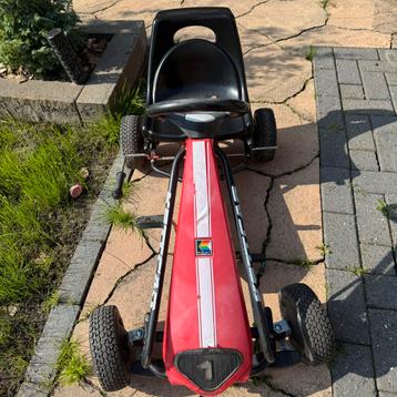 Trapauto Kettcar - Rood/Zwart beschikbaar voor biedingen