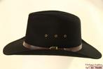 Western cowboy hoed Hawkins zwart en wit 57, 58 en 59 Nieuw, Nieuw, Handschoenen, Hoed of Pet, Ophalen of Verzenden