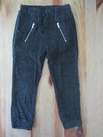 Zwarte broek met glitter Blue Queen maat 98-104 beschikbaar voor biedingen