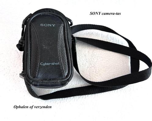 Verzenden kan Zwarte TAS voor Sony Cyber-shot camera, Audio, Tv en Foto, Fotografie | Fototassen, Gebruikt, Schoudertas, Overige merken