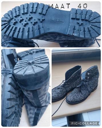 Panterprint Enkellaarsjes Maat 40 beschikbaar voor biedingen