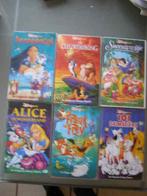 6 Disney Classics video's, Cd's en Dvd's, VHS | Kinderen en Jeugd, Gebruikt, Ophalen of Verzenden
