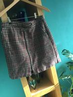 VERO MODA beige rood geruit rokje winters stofje mt s, Ophalen of Verzenden, Zo goed als nieuw, Rood, Boven de knie