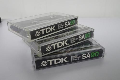 10 lege cassettebandjes, onbeschreven en nokjes intact !!, Cd's en Dvd's, Cassettebandjes, Zo goed als nieuw, Origineel, Overige genres