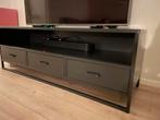 Modern TV Meubel met 3 Lades, Huis en Inrichting, Kasten | Televisiemeubels, Ophalen, Gebruikt, 100 tot 150 cm, Minder dan 100 cm