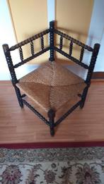 Antieke Franse bobbin hoekstoel, Antiek en Kunst, Antiek | Meubels | Stoelen en Banken, Ophalen