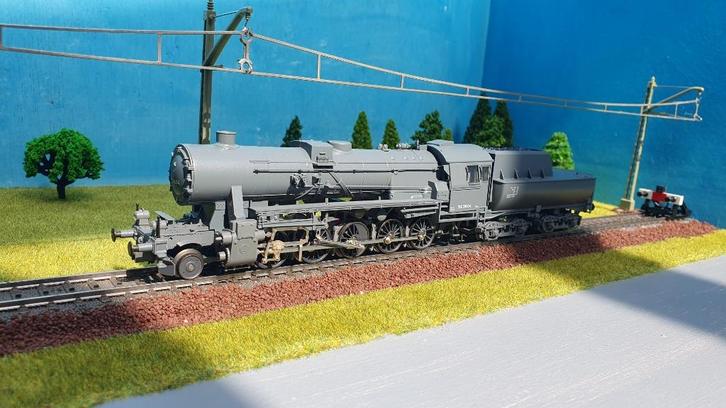 BR 52 van Märklin 3393 H0 delta digitaal 3-rail, Hobby en Vrije tijd, Modeltreinen | H0, Zo goed als nieuw, Locomotief, Wisselstroom